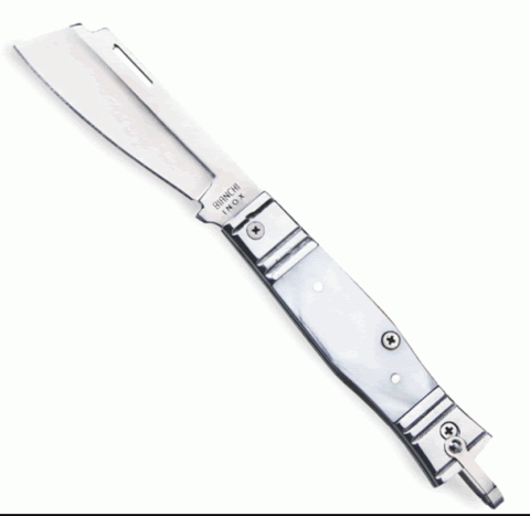 Canivete Tradicional Alumínio/Acrílico 3"