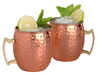 Caneca Moscow Mule Martelada 500 ml