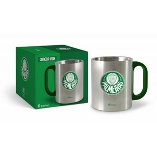 Caneca Metal Inox Palmeiras 300ml