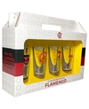 Conjunto 4 copos 300ml Flamengo Oficial - comprar online