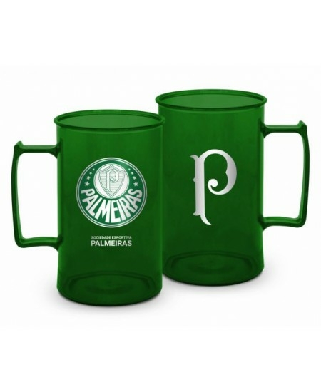 Caneca Acrilico Palmeiras 400ml