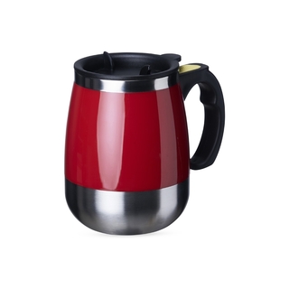 Caneca Inox Com Misturador