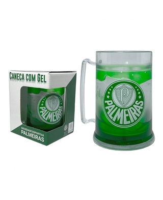 Caneca de Cerveja Gel Palmeiras 300ml
