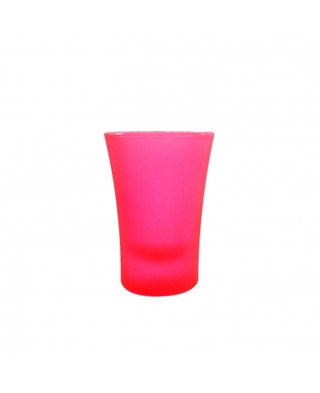 Copo Shot Neon Rosa 60 ml