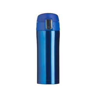 Garrafa Térmica 350ml Flip Azul Personalizada