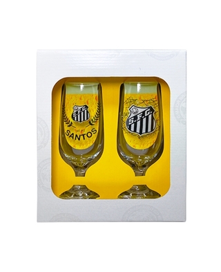 Kit 2 Taças Cerveja Floripa Santos 300 ml - comprar online