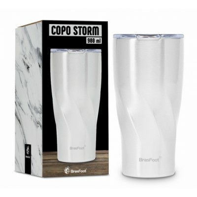 Copo Térmico Branco Storm 900ml