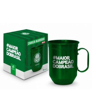 Caneca de Alumínio Palmeiras 600ml