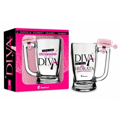 Caneca Taberna C/ Campainha - Uso Exclusivo Diva