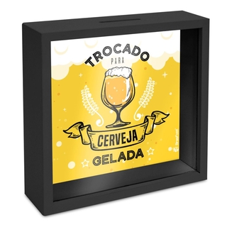 Quadro Cofre - Cerveja Gelada