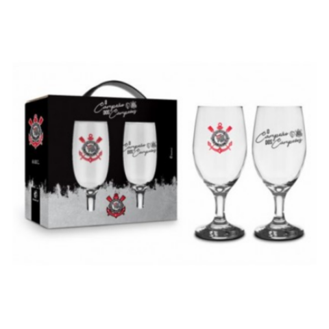 Conjunto 2 Taças Windsor - Corinthians