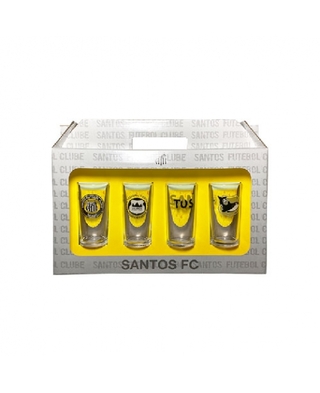 Kit 4 Copos Cylinder Santos 300 ml - comprar online