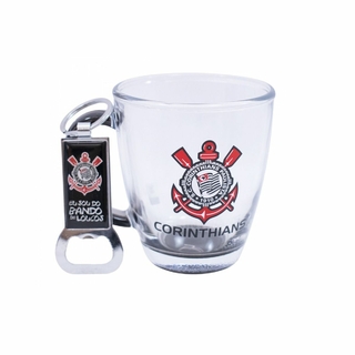 Caneca Com Abridor Corinthians