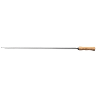 Espeto Para Churrasco Fino Inox 75 cm