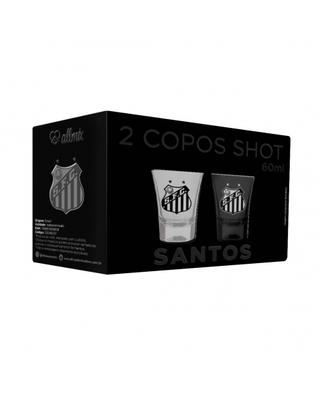 Conjunto 2 Copos Shot 60ml Santos - comprar online