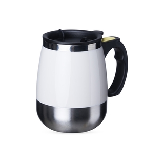 Caneca Inox Com Misturador