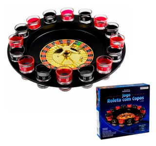 Jogo cassino roleta shot 16 copos - comprar online