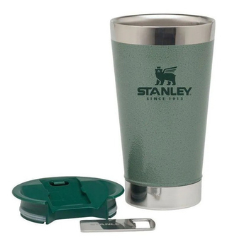 Copo Térmico Cerveja C/ Tampa Verde Stanley - comprar online