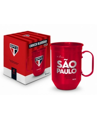 Caneca Alumínio São Paulo 600ml