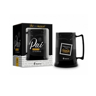 Caneca Gel 300ml - Pai Amor Eterno