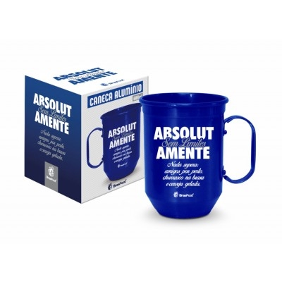 Caneca Alumínio - Absolutamente