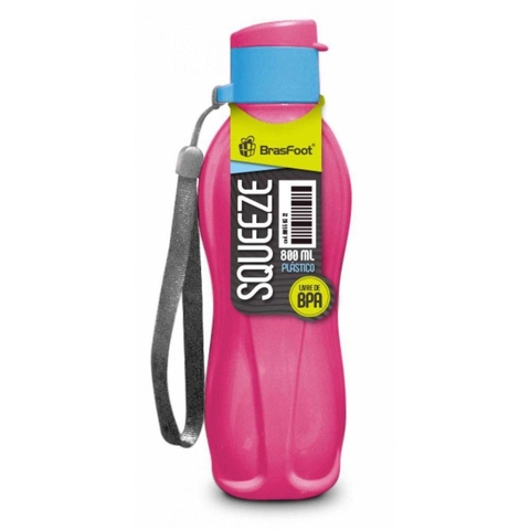 Squeeze Matte 800ml - Rosa