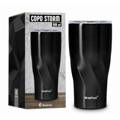 Copo Termico Storm Preto 900ml