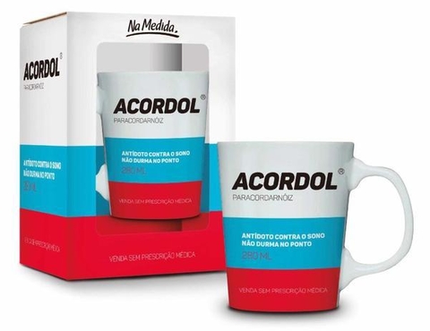 Caneca Porcelana Premium - Remédio Acordol