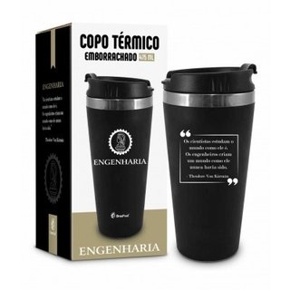 Copo Térmico Emborrachado - Engenharia