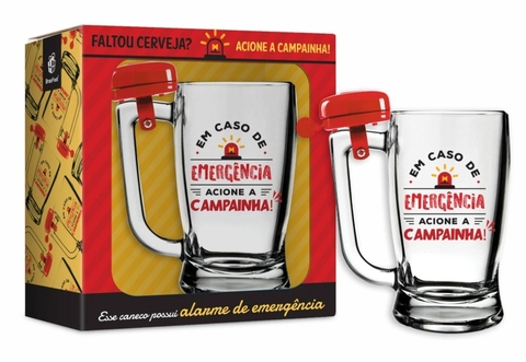 Caneca Taberna C/ Campainha - Em Caso de Emergência