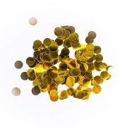 Confete para Balão Bolinha dourado (1,5 cm) 15 g - La Dulce Embalagens