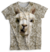 Remera de Alpaca o llama blanca mod 3 colección Furious