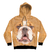 Buzo Hoodie Bulldog Ingles mod 2