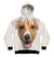 Buzo Hoodie Jack Russell Terrier mod 3