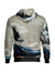 Buzo Hoodie Gran ola oceánica - comprar online