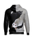 Buzo Hoodie Gato negro y gato blanco símbolo del yin y del yang - comprar online