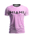 Remera Miami mod 1 rosada