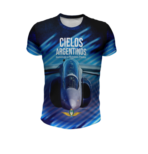 Remera Argentina Homenaje a Pilotos de Avión mod 10
