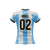 Camiseta Dama Homenaje Malvinas Argentinas (tela deportiva) Mod 23 - comprar online