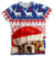 Remera de Perro Bulldog Ingles Navidad mod 2