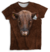 Remera Toro Aberdeen Angus Colorado con caravana mod 2