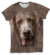 Remera de Perro Weimaraner marrón colección Furious