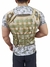 Remera chaleco táctico soldado camuflado marrón (diseño 3d) mod 2 - irarte