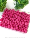 BOLAS FRAMBOESA DE 10MM PINK COM 20 GRAMAS