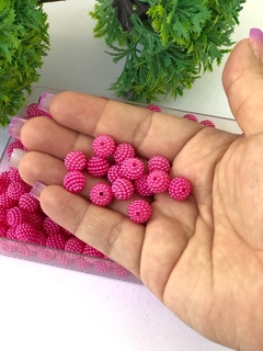 BOLAS FRAMBOESA DE 10MM PINK COM 20 GRAMAS - comprar online