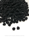 KIT COM 10 POMPONS DE MALHA DE 1,5CM PRETO