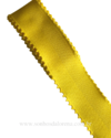 FITA POMPOM COR AMARELO CANARIO DE 38MM KIT COM 3 METROS