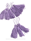 TASSEL POLIESTER 9,5 CM LILÁS COM 2 UNIDADES