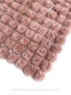 POMPONS ACHATADINHOS DE PELUCIA 2,5CM ROSÉ 2 UNIDADES