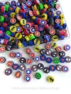 ENTREMEIO DE FIMO SUPER HEROIS 10MM COM 10 UNIDADES